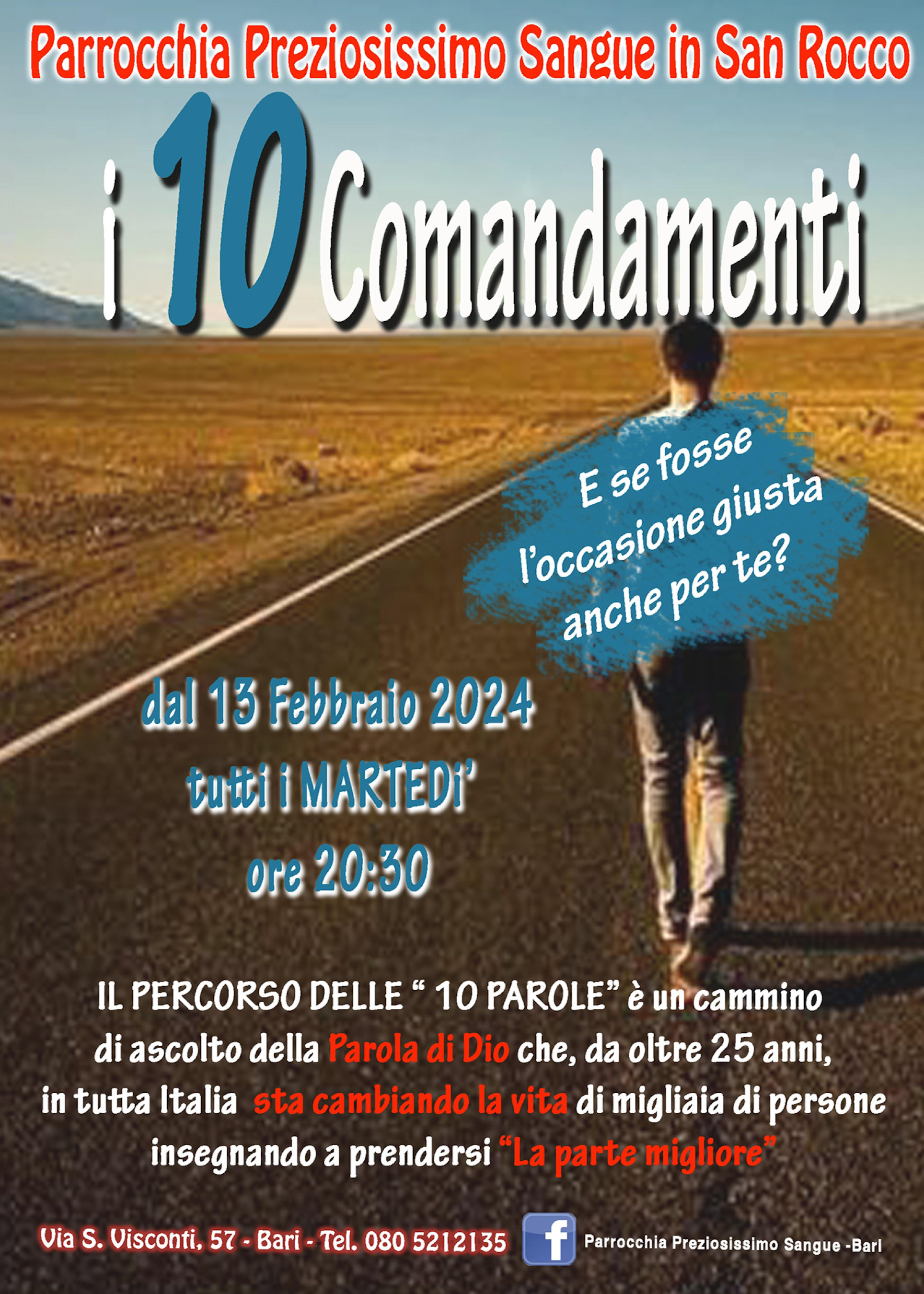 I 10 Comandamenti. Il percorso delle 10 parole — Arcidiocesi BariBitonto